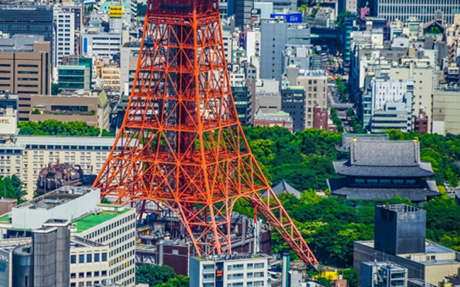 江戸城の裏鬼門に建てられた東京タワー